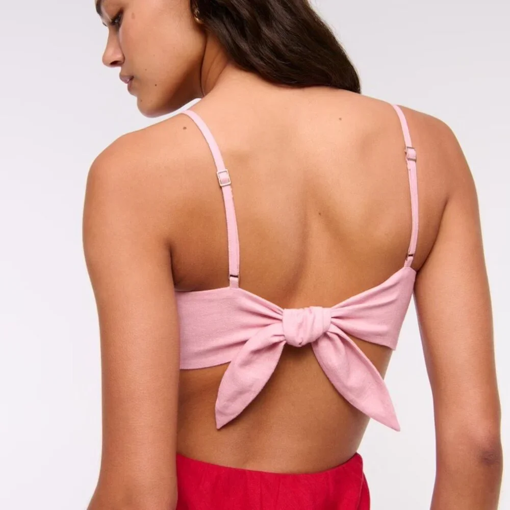 Abercrombie & Fitch Pink and Red Floral Maxi Dress